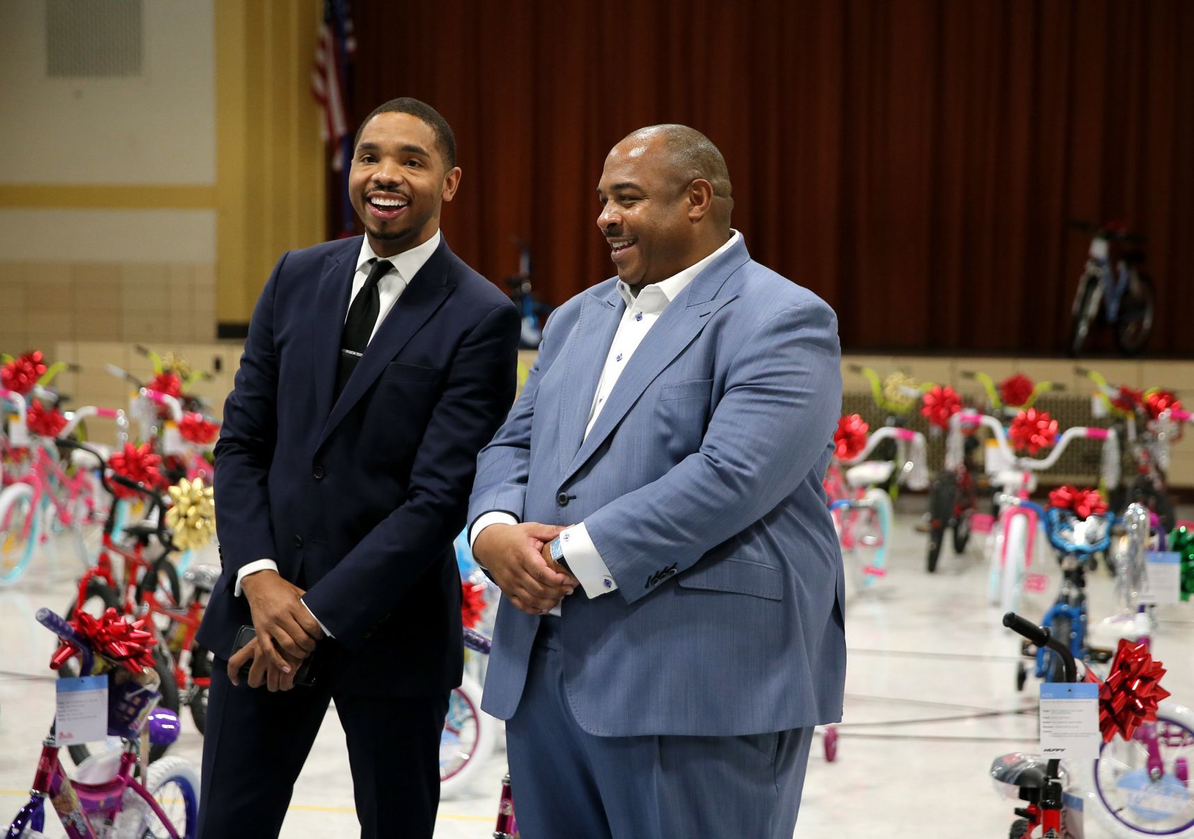 Bikes donated to Peabody Elementary School